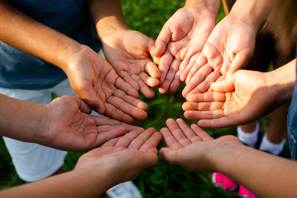 Children’s hands